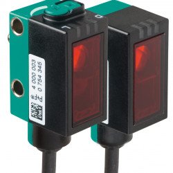 Thru-beam sensor (pair) OBE20M-R101-SEP-IO-0,3M-V3-L