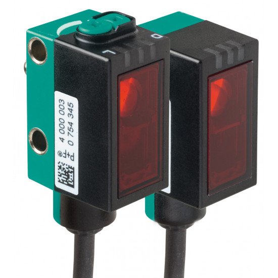 Thru-beam sensor (pair) OBE20M-R101-SEP-IO-0,3M-V3-L