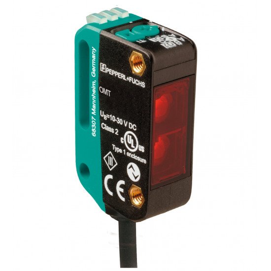 Distance sensor OMT100-R100-2EP-IO-0,3M-V1