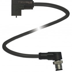 Valve Connector Cordset VMC-2+P-0,6M-PUR-V1-W