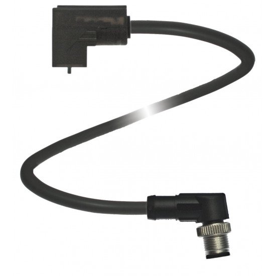 Valve Connector Cordset VMC-2+P-0,6M-PUR-V1-W