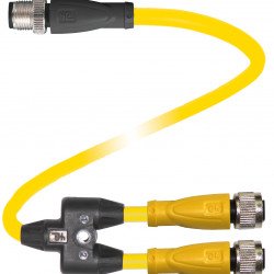 Y connection cable V15-G-S-10M-T-03M-PUR-A-V1-C1 Y connection cable V15-G-S-10M-T-03M-PUR-A-V1-C1