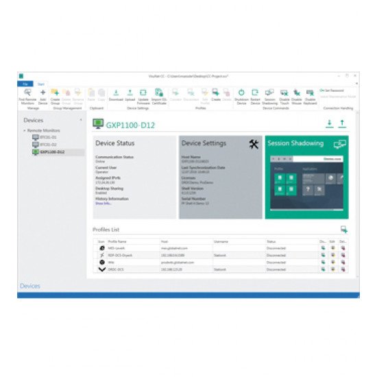 Thin Client Firmware VisuNet Control Center 4 Thin Client Firmware VisuNet Control Center 4