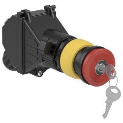 Control Unit Ex e, Panel Mount, Mushroom Pushbutton PMP.JR.C.02 Control Unit Ex e, Panel Mount, Mushroom Pushbutton PMP.JR.C.02
