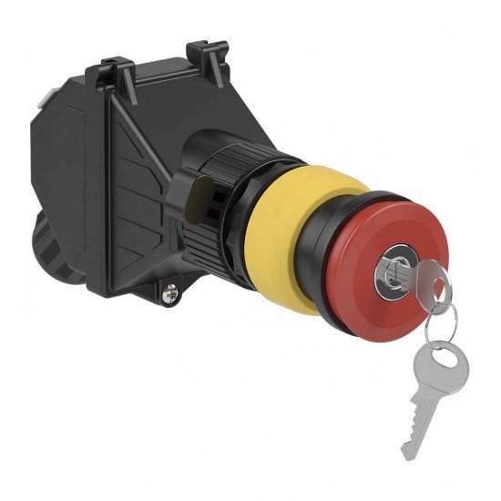Control Unit Ex e, Panel Mount, Mushroom Pushbutton PMP.JR.C.02 Control Unit Ex e, Panel Mount, Mushroom Pushbutton PMP.JR.C.02