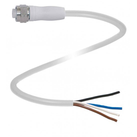 Female cordset V1-GV4A-10M-PP-W1 Female cordset V1-GV4A-10M-PP-W1