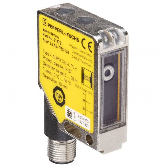Safety thru-beam sensor transmitter SLA12-LAS-T/35/124