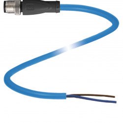 Cable connector, NAMUR V1S-G-N-1M-PUR-Y203909 Cable connector, NAMUR V1S-G-N-1M-PUR-Y203909