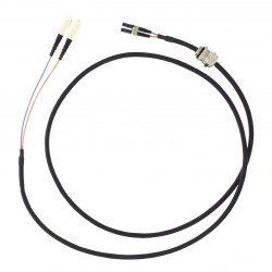 Fiber Optic Single-Mode Breakout Cable DATL-FO-SM-LC-SC-15 Fiber Optic Single-Mode Breakout Cable DATL-FO-SM-LC-SC-15