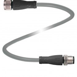 Connection cable V19-G-2M-PUR-ABG-V1-G-Y295897 Connection cable V19-G-2M-PUR-ABG-V1-G-Y295897