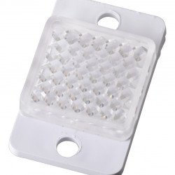 Reflector, rectangular with two mounting holes REF-H32x20