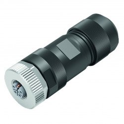 Female connector, field-attachable V15L-G-BK