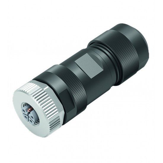 Female connector, field-attachable V15L-G-BK