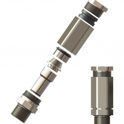 Cable Glands, Metal, Barrier Glands for armored Cables CG.BA.*.*.*