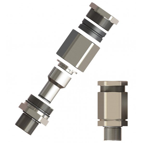 Cable Glands, Metal, Barrier Glands for non-armored Cables CG.BN.*.*.*