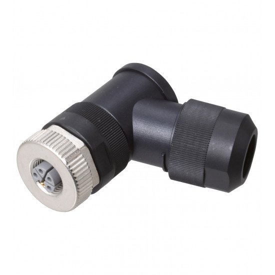 Female connector, field-attachable V15L-W-BK
