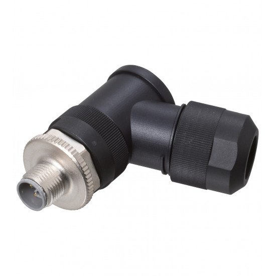 Male connector, field-attachable V15SL-W-BK
