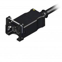 Female cordset JPT2-G/V2-BK10M-PUR
