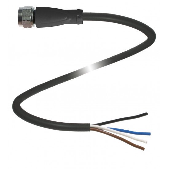 Female connector V1-GV4A-BK5M-PUR-U-PIP