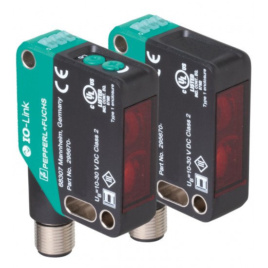 Thru-beam sensor (pair) OBE40M-R200-S2EP-IO-V1-L