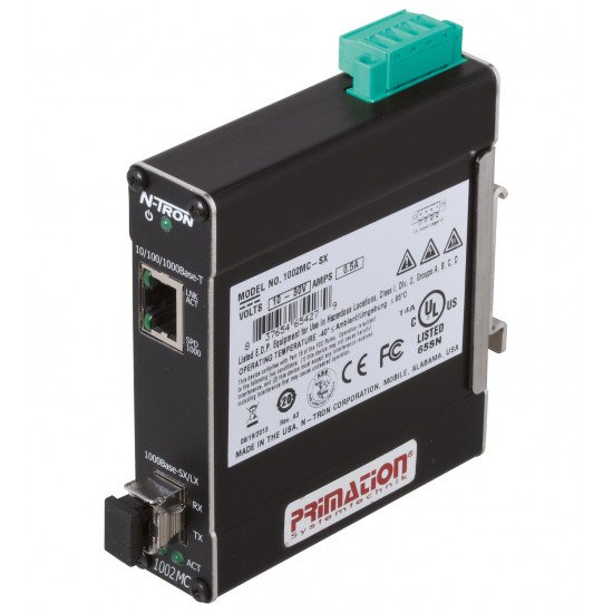 Fiber Optic Media Converter (single-mode) 1002MC-LX-10 Fiber Optic Media Converter (single-mode) 1002MC-LX-10