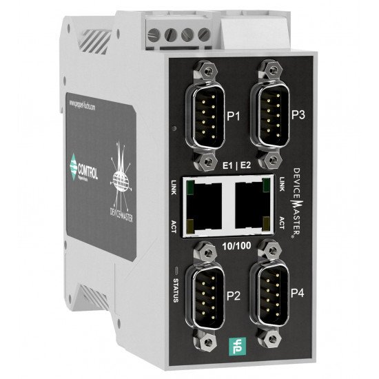 Serial Device Server ICDM-RX/TCP-4DB9/2RJ45-DIN