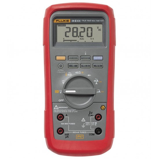 Intrinsically safe digital multimeter 28 II EX PCEC
