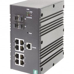 Ethernet switch managed gigabit ICRL-M-8RJ45/4SFP-G-DIN