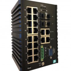 Ethernet switch managed gigabit ICRL-M-16RJ45/4CP-G-DIN