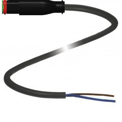 Female cordset DT2S-G-BK10M-PUR/0,75
