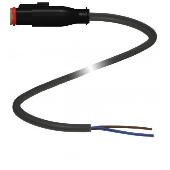 Female cordset DT2S-G-BK10M-PUR/0,75 Female cordset DT2S-G-BK10M-PUR/0,75