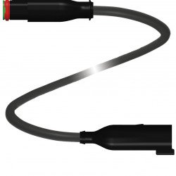 Connection cable DT6S-G-BK10M-PUR-O1-DT6P-G
