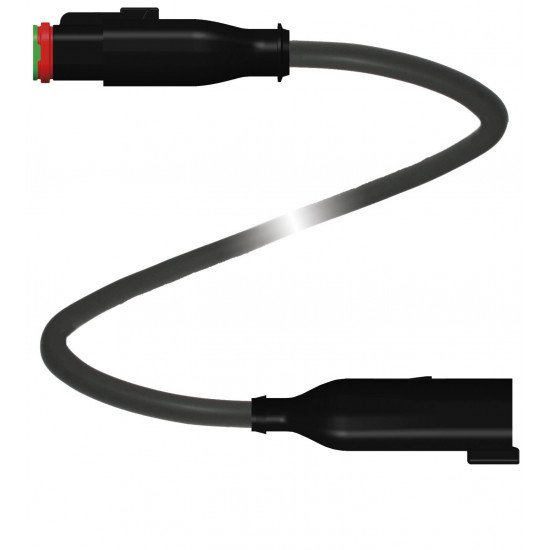 Connection cable DT6S-G-BK10M-PUR-O1-DT6P-G