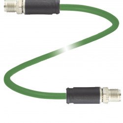 Connection cable, Ethernet V19SX-G-GN10M-PUR-E2S-V19X-G Connection cable, Ethernet V19SX-G-GN10M-PUR-E2S-V19X-G