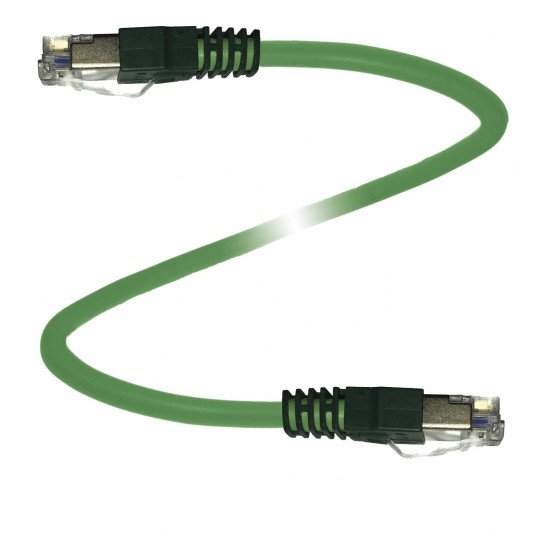 Connection cable, Ethernet V45-G-C6-GN10M-PUR-E2S-V45-G