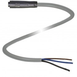Female cordset V3-GR-10M-PUR Female cordset V3-GR-10M-PUR