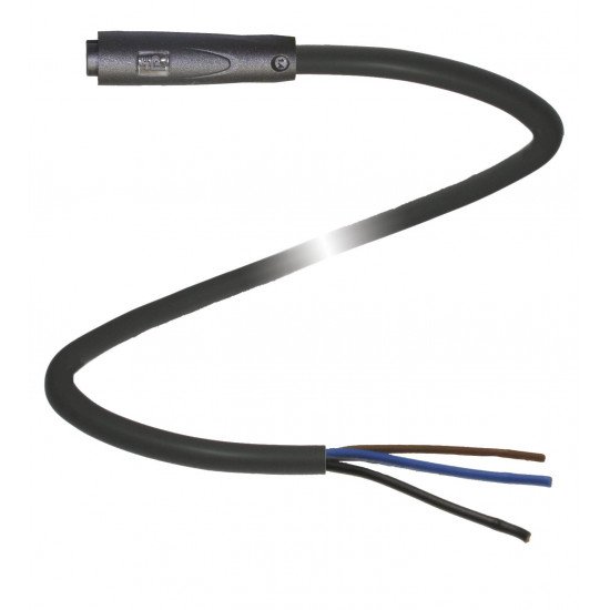 Female cordset V3-GR-BK20M-PUR-U