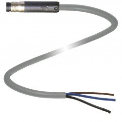 Cable connector V3S-GR-2M-PVC Cable connector V3S-GR-2M-PVC