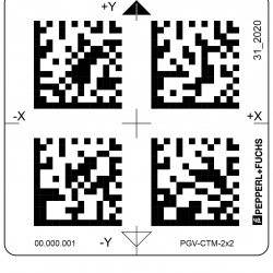 Metal Data Matrix tag PGV-CTM-2x2