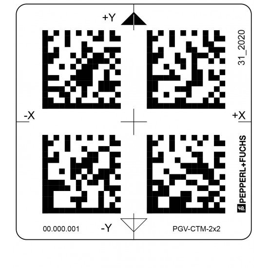 Metal Data Matrix tag PGV-CTM-2x2 Metal Data Matrix tag PGV-CTM-2x2