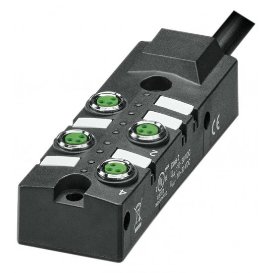 Splitter box M8 V3-4A-E2-5M-PUR