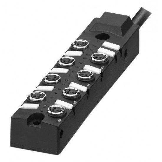 Splitter box M8 V3-8A-E2-10M-PUR
