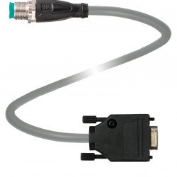 Adapter cable V1S-G-0,15M-PUR-ABG-SUBD
