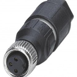 Female connector, field-attachable V3-GM-Q4