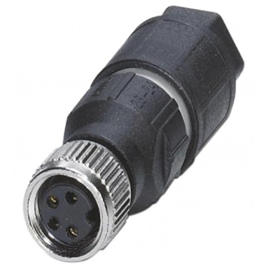 Female connector, field-attachable V31-GM-Q4