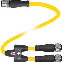 Y connection cable V1-G-YE0,15/,25-PUR-T-0,3-V1-G Y connection cable V1-G-YE0,15/,25-PUR-T-0,3-V1-G