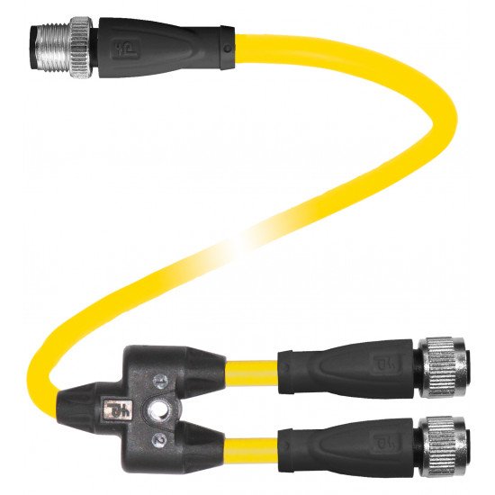 Y connection cable V1-G-YE0,15/,25-PUR-T-0,3-V1-G Y connection cable V1-G-YE0,15/,25-PUR-T-0,3-V1-G