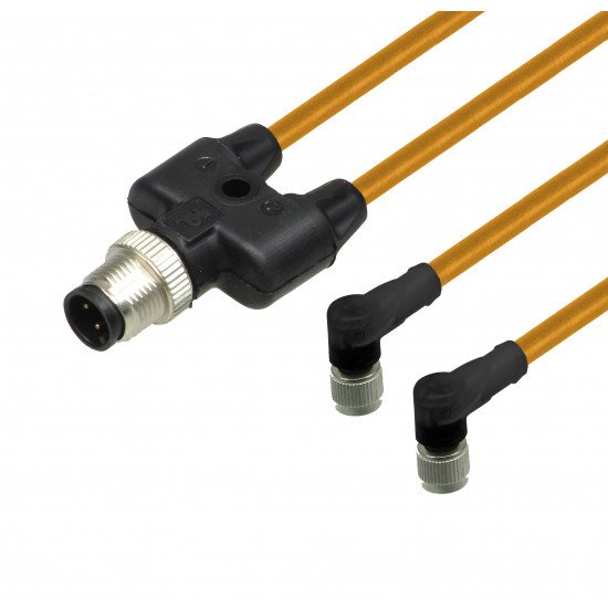 Y connection cable V1-W-OR0,6M-POC-T-V1-G Y connection cable V1-W-OR0,6M-POC-T-V1-G