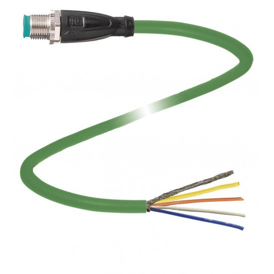 Cable connector, Ethernet V1SD-G-GN15M-PUR-E1S Cable connector, Ethernet V1SD-G-GN15M-PUR-E1S