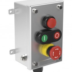 Control Unit Ex e, Stainless Steel, 3 Functions LRS3.D.LRLX.DMMX.E4MX.C.1